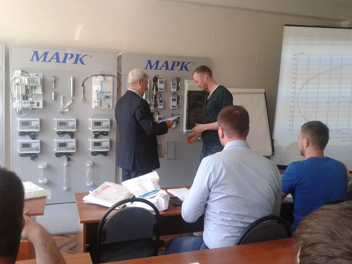 16-19 мая прошел очередной обучающий семинар по работе и обслуживанию приборов серии МАРК